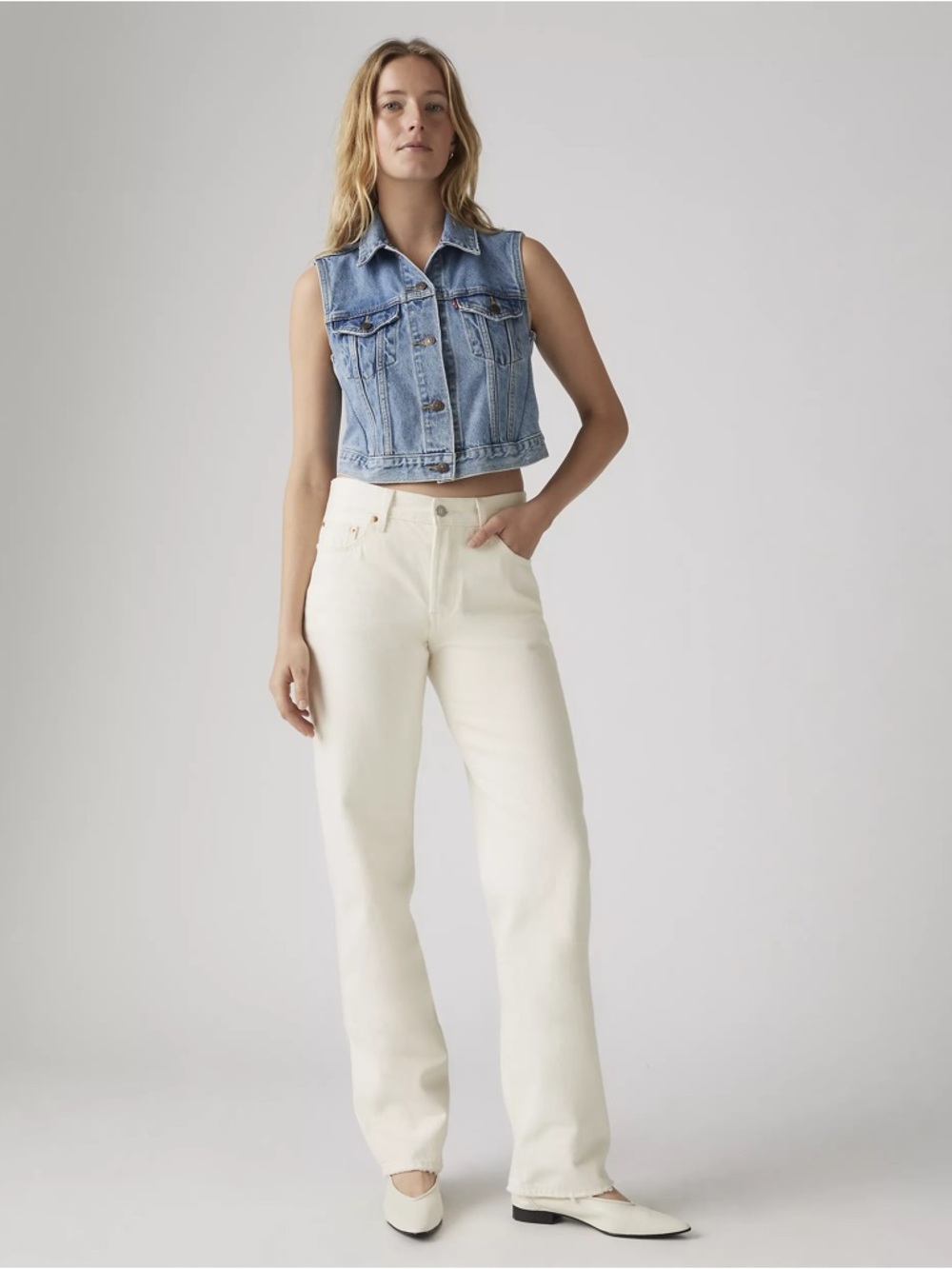 Levi’s 501 Women’s Jeans in White